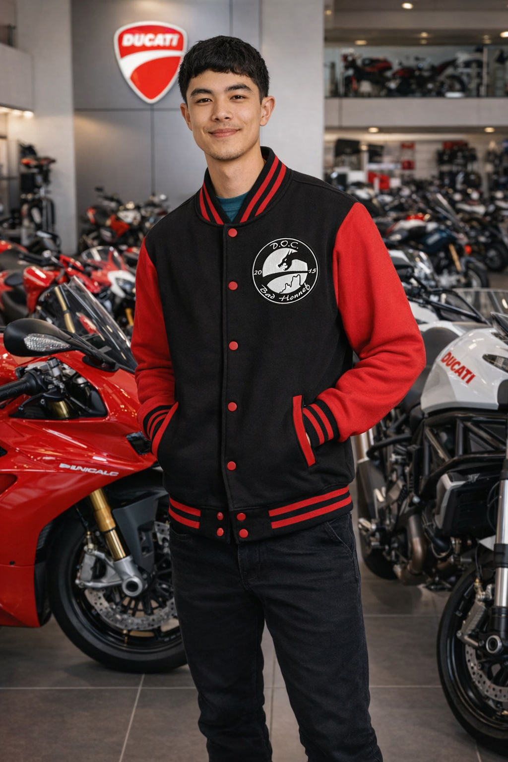 D.O.C. Collegejacke in verschiedenen Designs