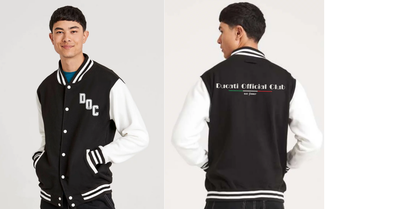 D.O.C. Collegejacke in verschiedenen Designs