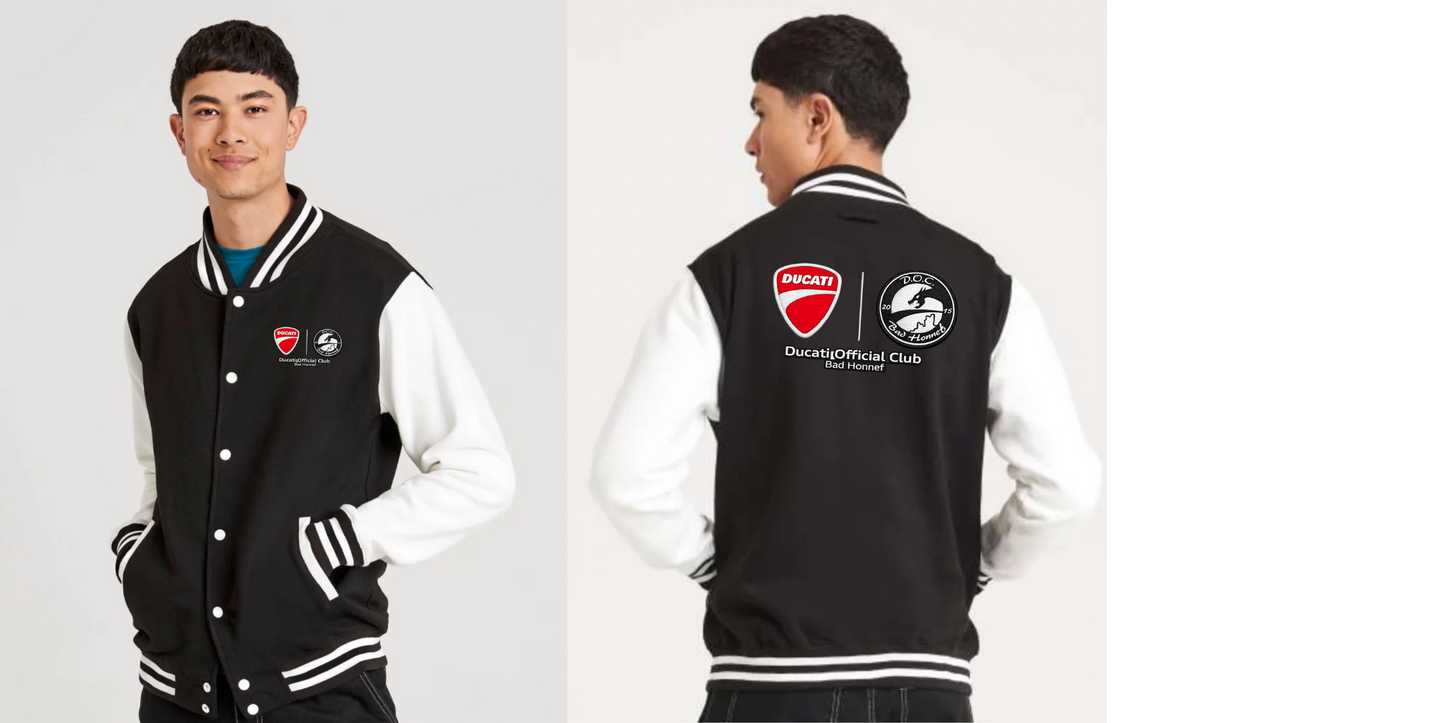 D.O.C. Collegejacke in verschiedenen Designs