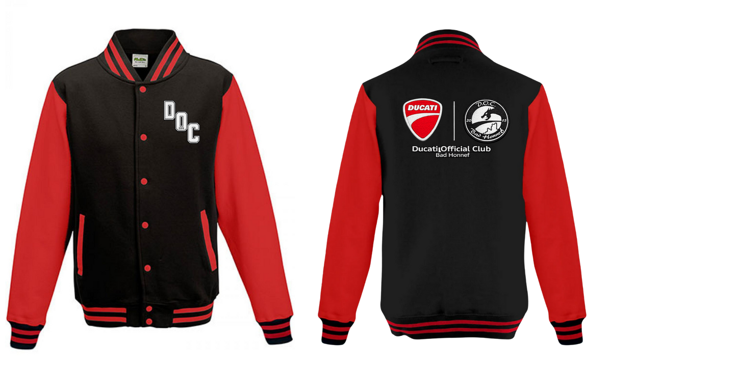 D.O.C. Collegejacke in verschiedenen Designs