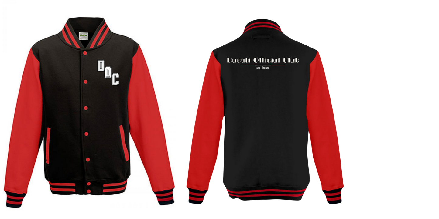 D.O.C. Collegejacke in verschiedenen Designs