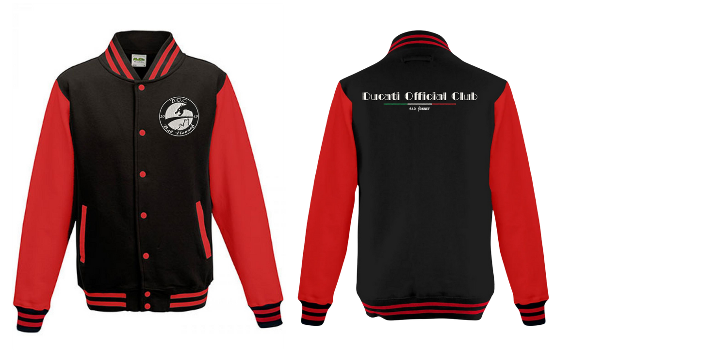 D.O.C. Collegejacke in verschiedenen Designs